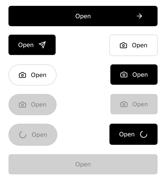 Example button light mode